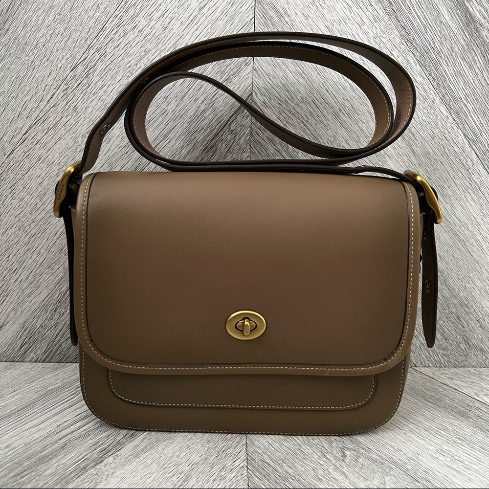 Coach Rambler Leather Crossbody Bag